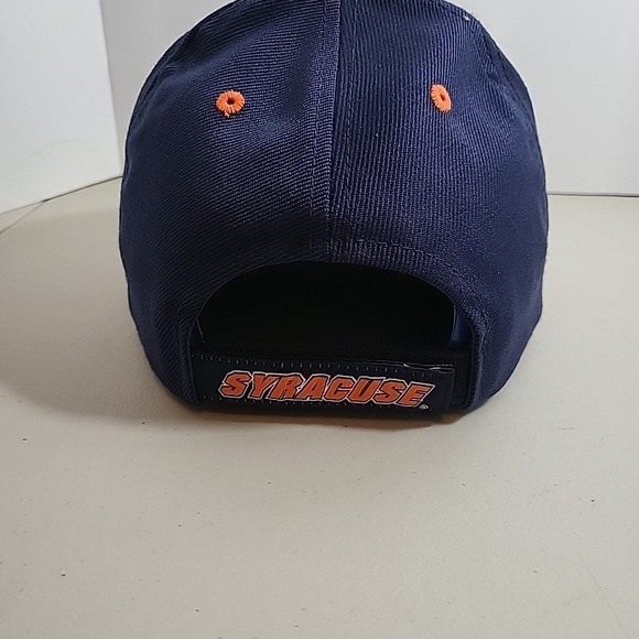 Syracuse Blue /Orange SnapBack Hat - Top Of The World A-Frame Adjustable Cap - Picture 4 of 7